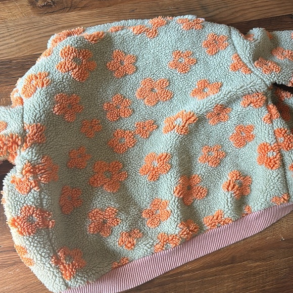 Nora Madison Girls flower Fleece Jacket 6-7 Y - Picture 11 of 11